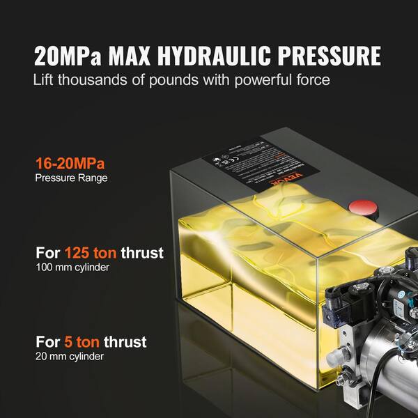 12v 1.6kw 2500rpm Dc Motor Electric Hydraulic Pump Power Unit For Sale Alibaba.c