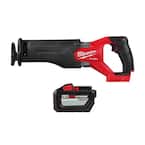 M18 FUEL GEN-2 18V Lithium-Ion Brushless Cordless SAWZALL Reciprocating Saw with (1) High Output 12.0 Ah Battery