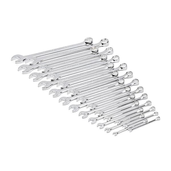 Combination Wrench Organizer Tray w/ Variable Size Channels for 12 SAE or  Metric