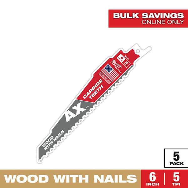 Milwaukee 9 in. 8 TPI TORCH Carbide Teeth Thick Metal Cutting