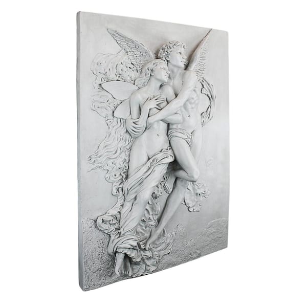 Design Toscano Cupid and Psyche Sculptural Wall Frieze