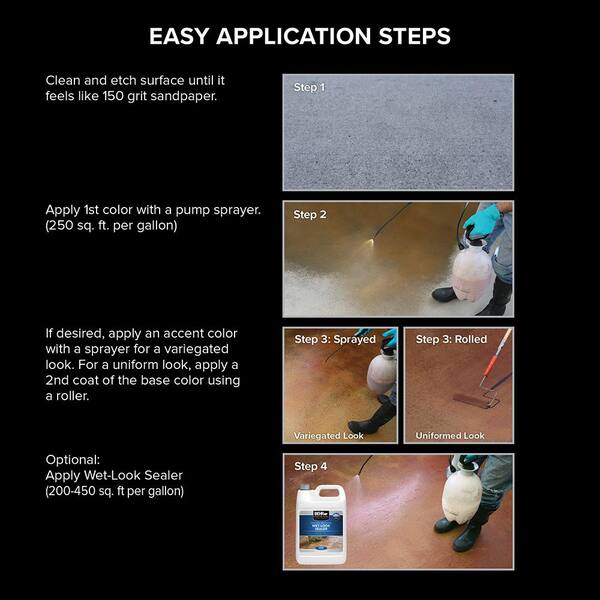 Behr Semi Transparent Concrete Stain Color Chart