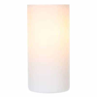 Geo 7-7/8 in. White Glass Table Lamp