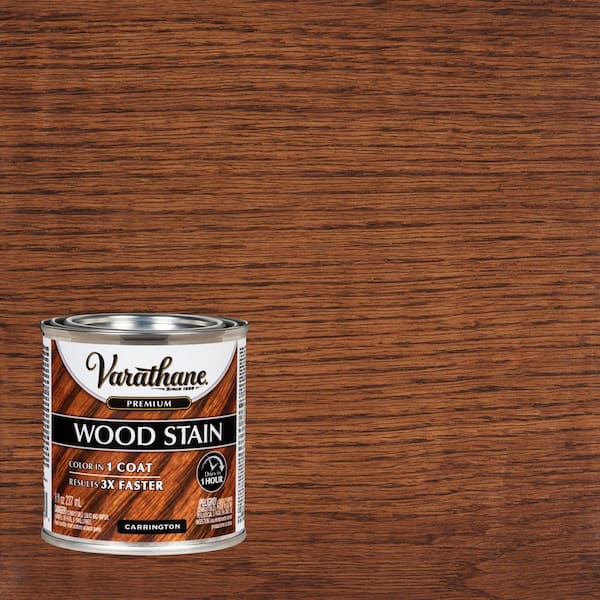 8 oz. Carrington Premium Fast Dry Interior Wood Stain (4-Pack)