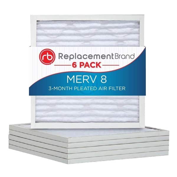 ReplacementBrand 16 in. x 25 in. x 1 in. MERV 8 Air Purifier Replacement Filter (6-Pack)