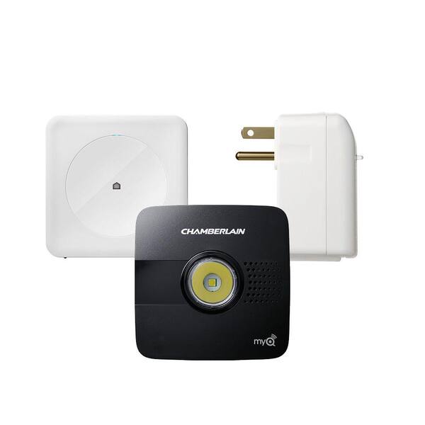 Wink Smart Home Convenience Kit with Wink Hub, Chamberlain MyQ Garage Door Controller & Leviton DZC Plug-In Appliance Module