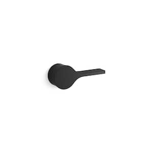Right-Hand Toilet Tank Lever in Matte Black