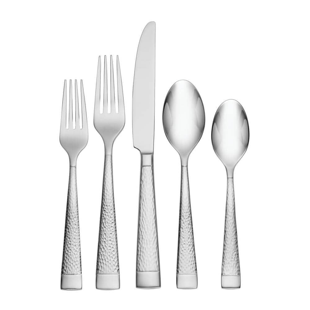 UPC 079363006394 product image for Sambre 65-Piece Silver 18/10-Stainless Steel Flatware Set (Service for 12) | upcitemdb.com