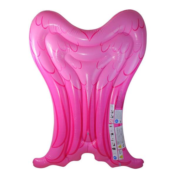 Pool Central Jumbo Inflatable Angel Wing Pool Float 33377598 - The Home ...