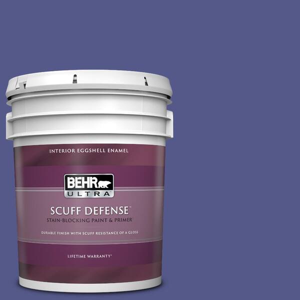 BEHR ULTRA 5 gal. #620B-7 Wild Elderberry Extra Durable Eggshell Enamel Interior Paint & Primer