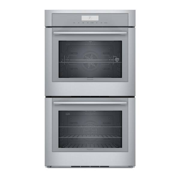 home depot double wall oven electric