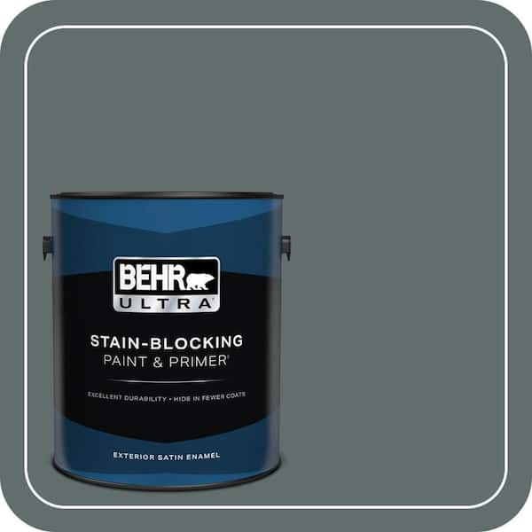 BEHR ULTRA 1 gal. #PPU12-19 Mountain Pine Satin Enamel Exterior Paint & Primer