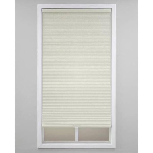 Eclipse Ivory Cordless Light Filtering Polyester Cellular Shades - 21.5 in. W x 72 in. L