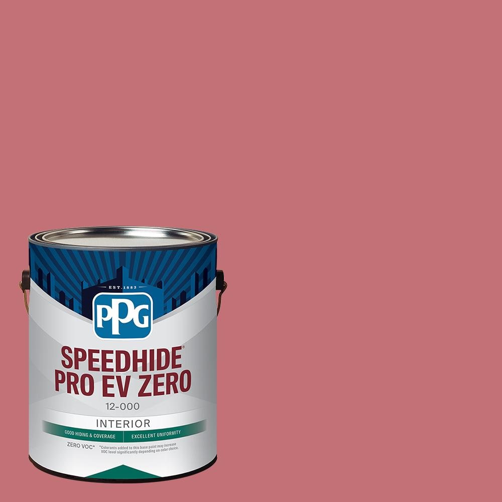SPEEDHIDE Pro-EV Zero 1 gal. PPG1051-5 Cranberry Eggshell Interior Paint price history on PriceWatchPro