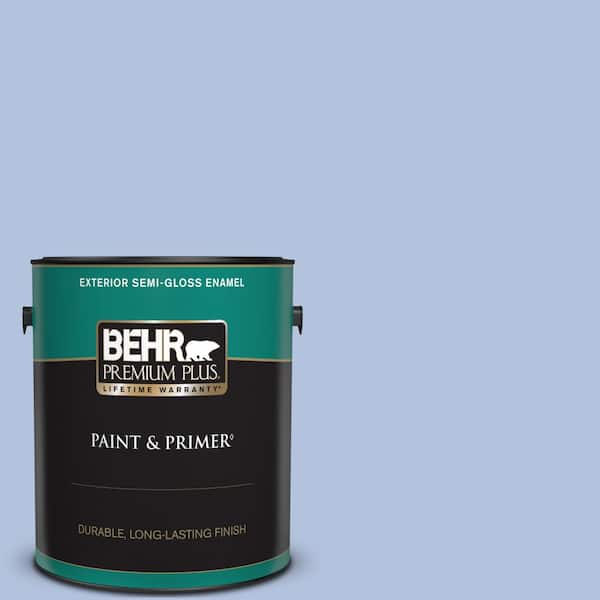 BEHR PREMIUM PLUS 1 gal. #M540-3 Eternal Elegance Semi-Gloss Enamel Exterior Paint & Primer