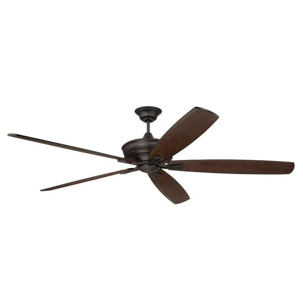 CRAFTMADE Santori 72 in. Espresso Finish Ceiling Fan w/Remote Control, Smart Wi-Fi Enabled, works with Alexa & Smart Home Devices