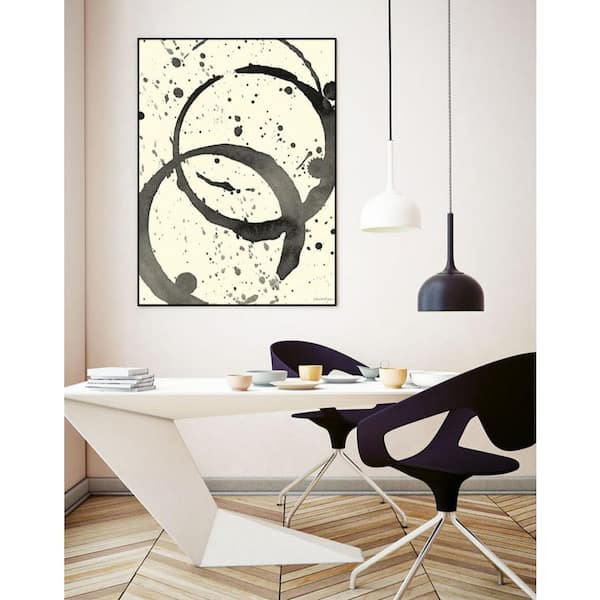 Unbranded 30 in. x 40 in. "Astro Burst III" by Vanna Lam Framed Wall Art