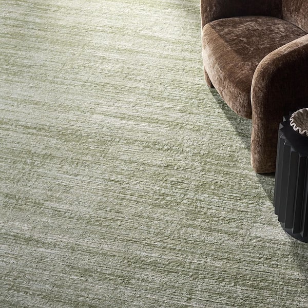 Carter 8 x 10 Sage/Green Striated Area Rug
