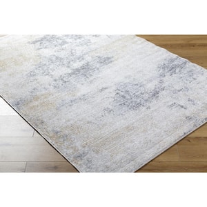 Harput Gray Modern 7 ft. x 9 ft. Indoor Area Rug