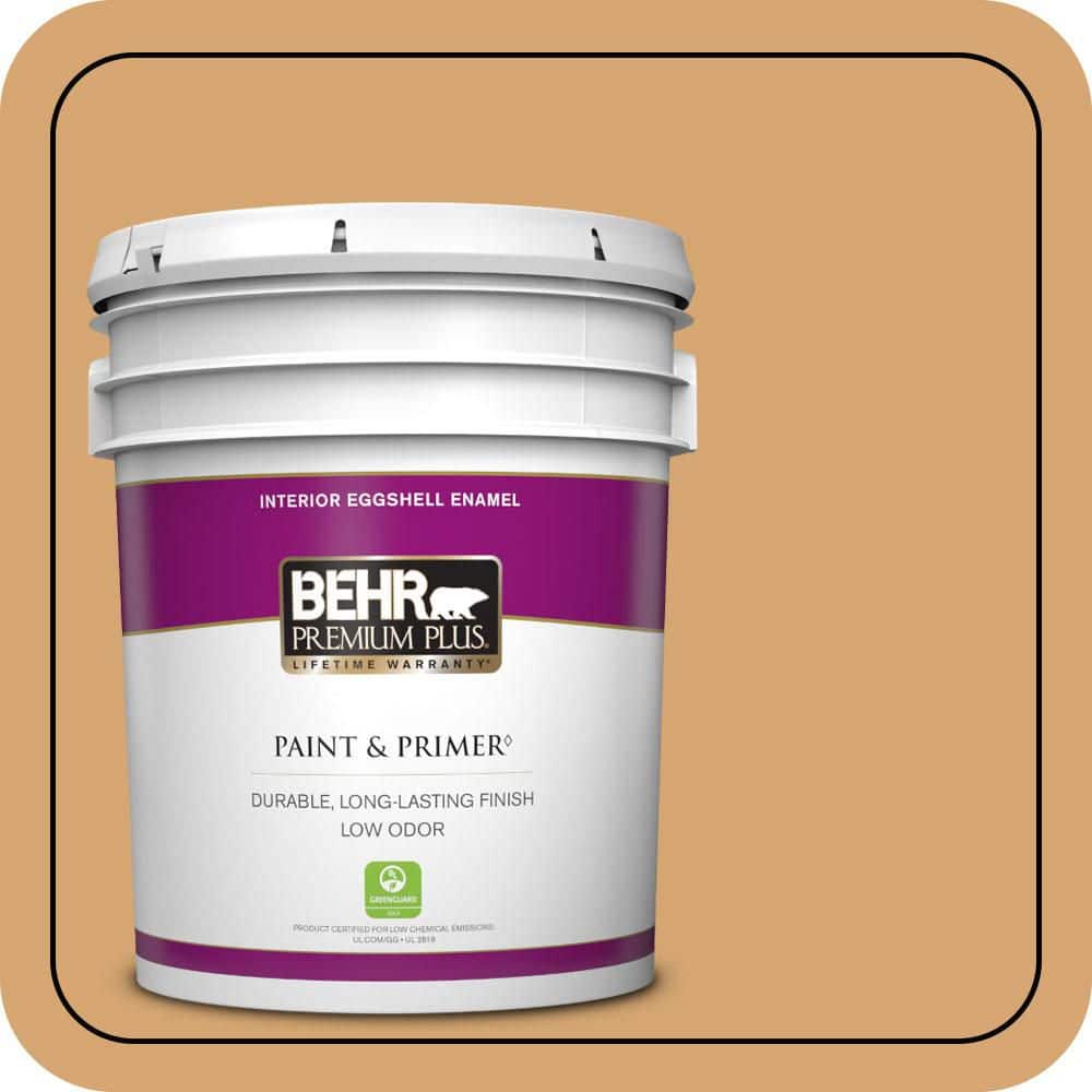 5 gal. #M250-4 Cake Spice Eggshell Enamel Low Odor Interior Paint & Primer price history on PriceWatchPro