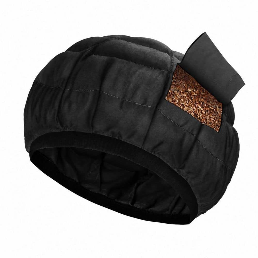 Black Cordless Deep Conditioning Heat Cap, 100% Natural Cotton Flaxseed Interior, Microwave Treatment Steam Hot Cap price history on PriceWatchPro