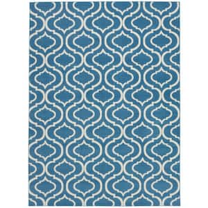 Gray 4 ft. x 6 ft. Moroccan Power Loom Area Rug