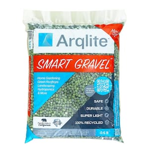 Smart Gravel - Eco Plant Drainage for Healthy Roots - For Cacti, Succulents, Orchids and More (0.5 cu. ft., Mini Size)