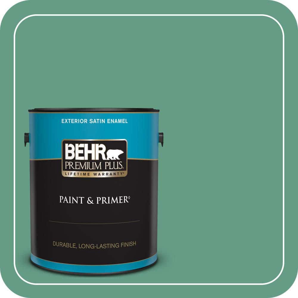 1 gal. #480D-5 Scotch Lassie Satin Enamel Exterior Paint & Primer price history on PriceWatchPro