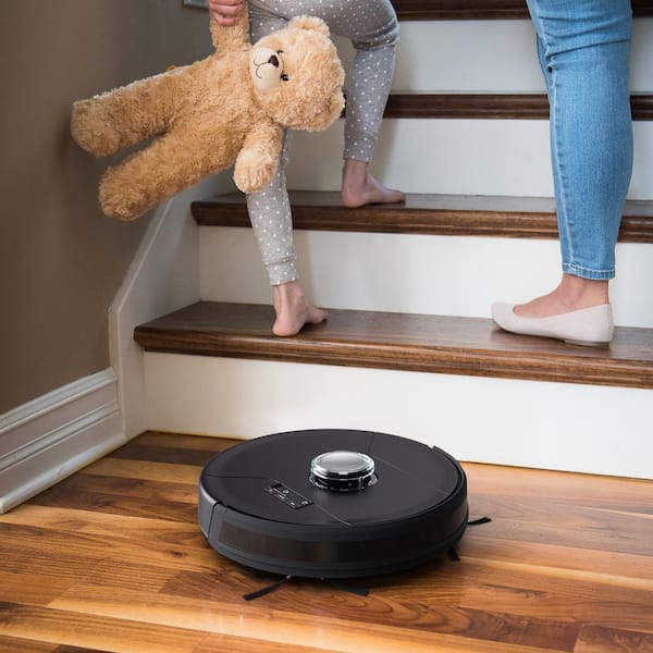BobSweep Pet Hair Slam Robotic Vacuum Cleaner and Mop - Stylish Paws