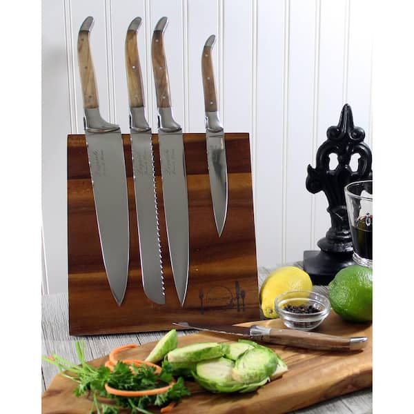 Schmidt Brothers™ Cutlery Zebra Wood BBQ 6 Pc Knife Set 