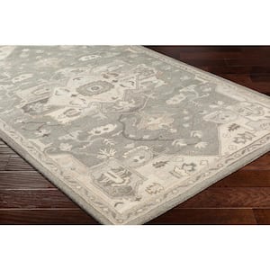 Demetrios Olive Traditional 12 ft. x 18 ft. Indoor Area Rug