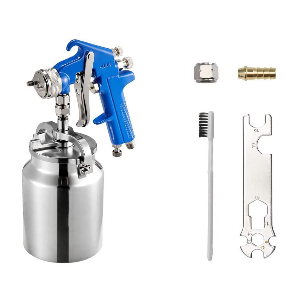 Siphon Feed Spray Gun High Atomization Air Paint Spray Gun 1000cc Automotive Paint Sprayer with 1.8 mm Nozzle price history on PriceWatchPro