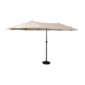 15 ft. Commercial Market Patio Umbrella in Tan