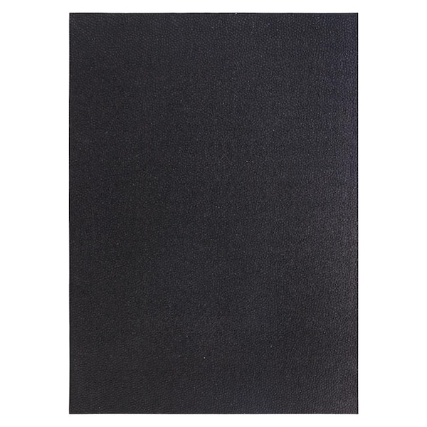 All Purpose Black 3 ft. x 4 ft. Pebble Look Rubber Indoor/Outdoor Utility Mat