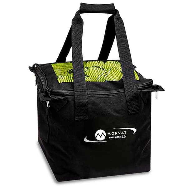 Morvat Heavy-Duty 165 Tennis Ball Bag with Zipper Pocket