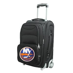 NHL New York Islanders 21 in. Black Carry-On Rolling Softside Suitcase