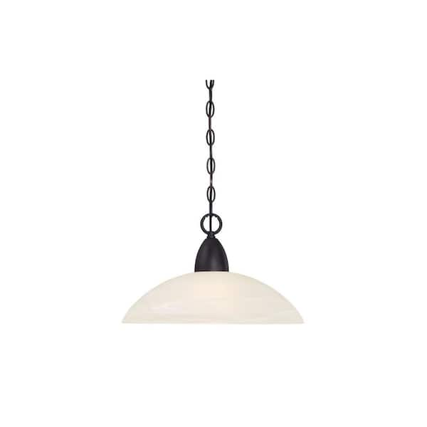 Designers Fountain Torino 1-Light Oil-Rubbed Bronze Down Pendant