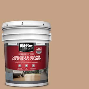 5 gal. #S240-4 Pacific Bluffs Self-Priming 1-Part Epoxy Satin Interior/Exterior Concrete and Garage Floor Paint