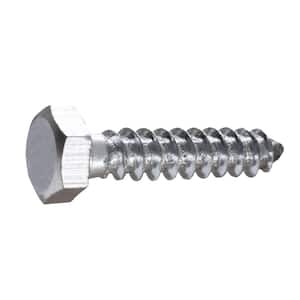 5/16 in. x 1-1/2 in. Hex Zinc Plated Lag Screw (50-Pack)