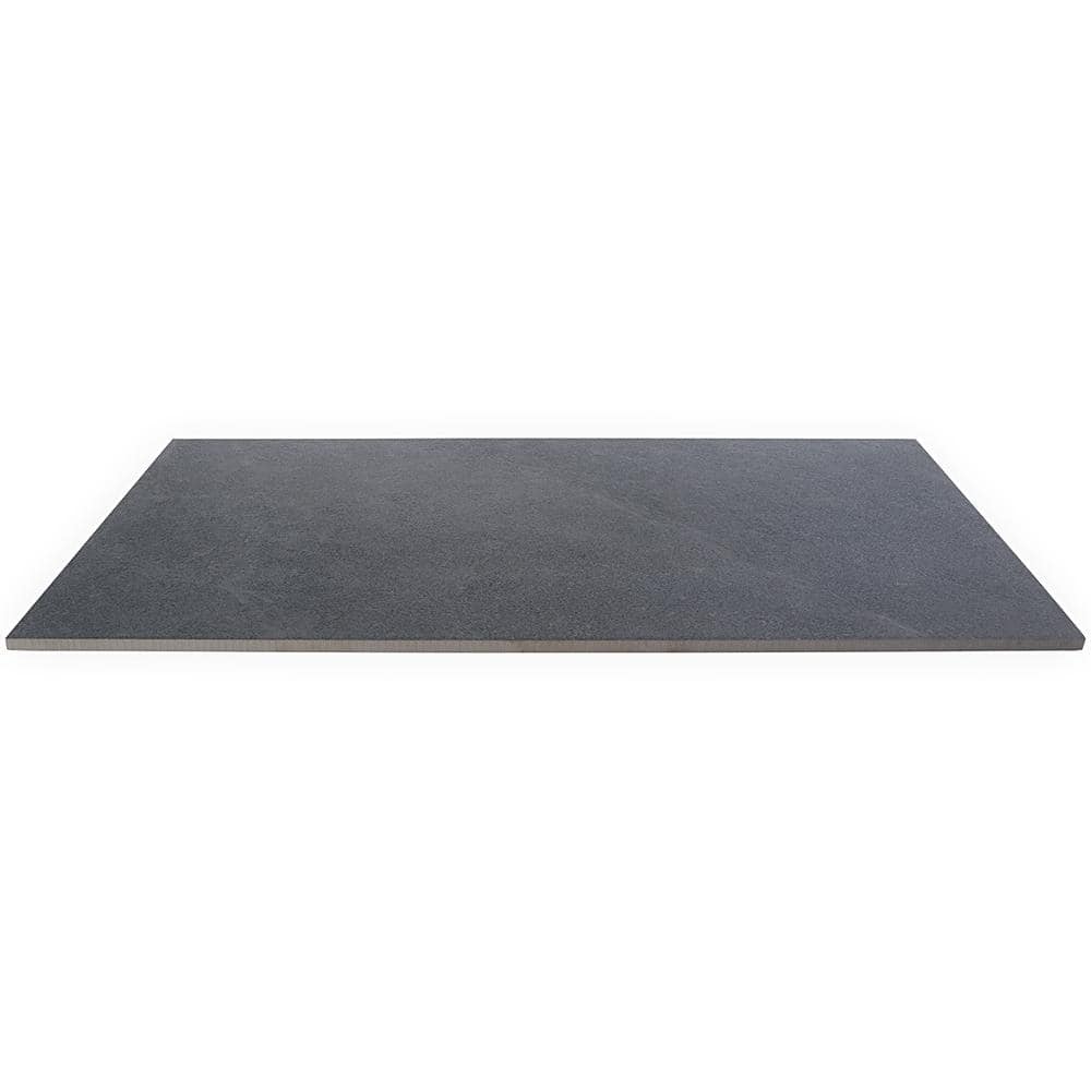Copley Black 12" x 24" Matte Porcelain Stone Look Tile