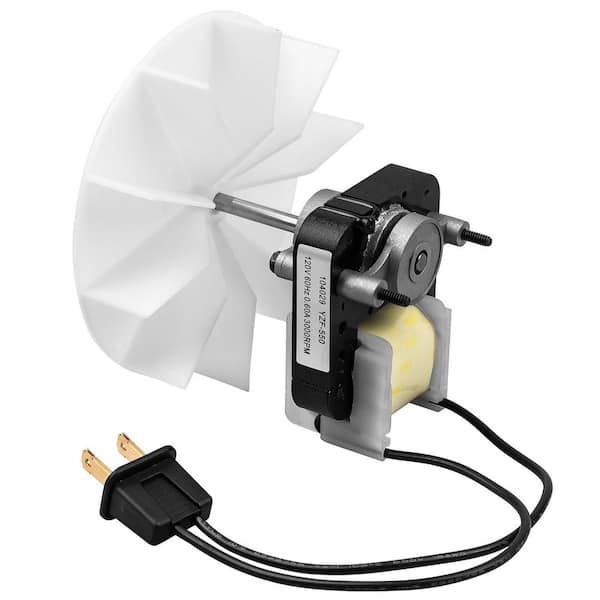 Universal Bathroom Vent Exhaust Fan Motor Kit 120V 50CFM Quiet Operation Aerodynamic Blade 1 Kit