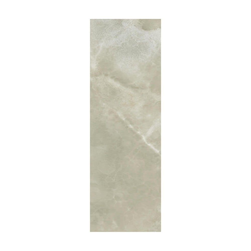 Italian Onyx Green 4 in. x 12 in. Matte Marble Look Porcelain Large Format Floor and Wall Tile Sample price history on PriceWatchPro