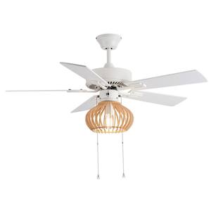 Bettina 42 in. Indoor LED White Ceiling Fan with Light Kit