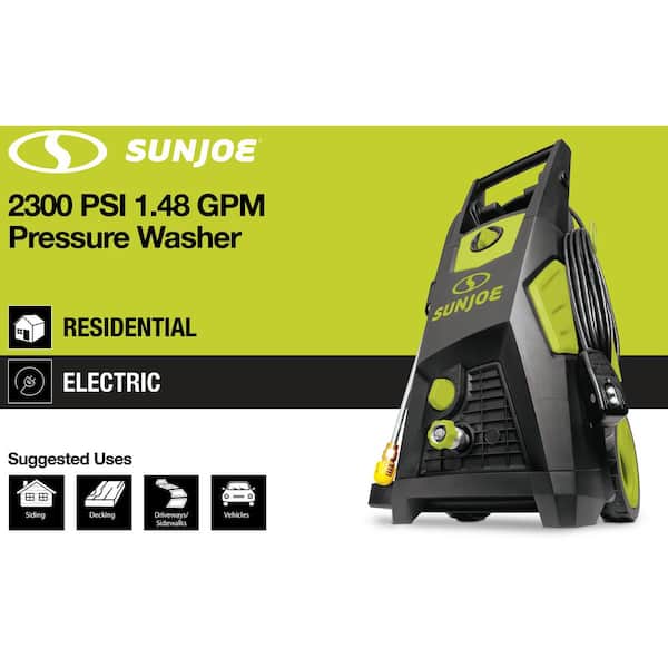 Sun Joe 2000 PSI 1.09 GPM 13 Amp Brushless Induction Cold Water