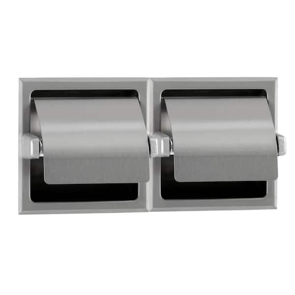 BOBRICK Satin Stainless Steel Recessed Toilet Paper Dispenser B-6997 ...