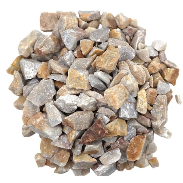 5.40 cu. ft. 3/4 in. Candy Gold Quartz Decorative Landscaping Gravel (500 lb. Mini Sack)