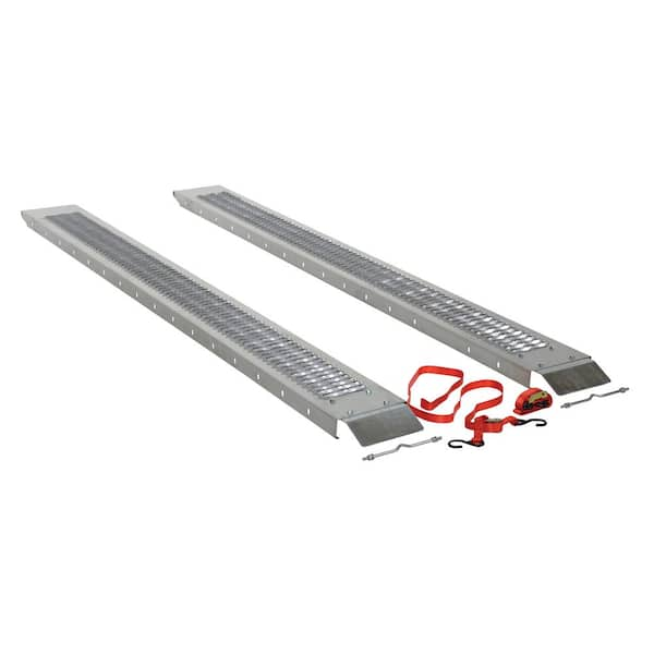 Vestil 96 in. x 18 in. x 2 in. Steel Van Ramp (Set of 2)