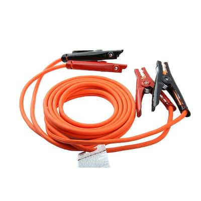 16 ft. 6-Gauge 350 Amp Orange Booster Cables