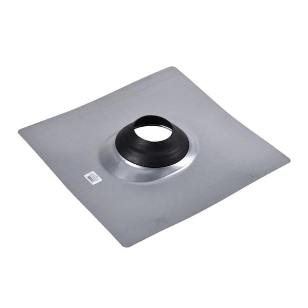 Oatey No-Calk 18 in. x 18 in. Galvanized Steel Vent Pipe Roof Flashing with 4 in. Diameter