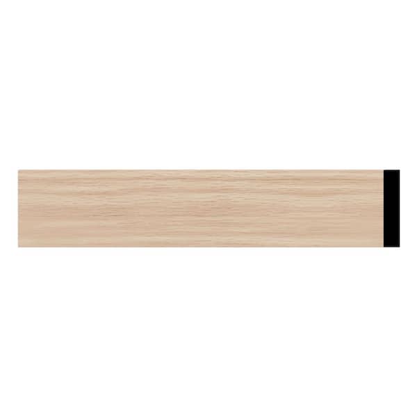 Ekena Millwork WM266 0.25 in. D x 1.5 in. W x 96 in. L Wood (Red Oak) Lattice Moulding